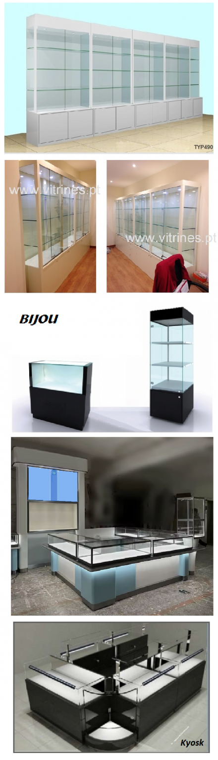 EQUIPAMENTOS PARA LOJAS - Vitrines.pt